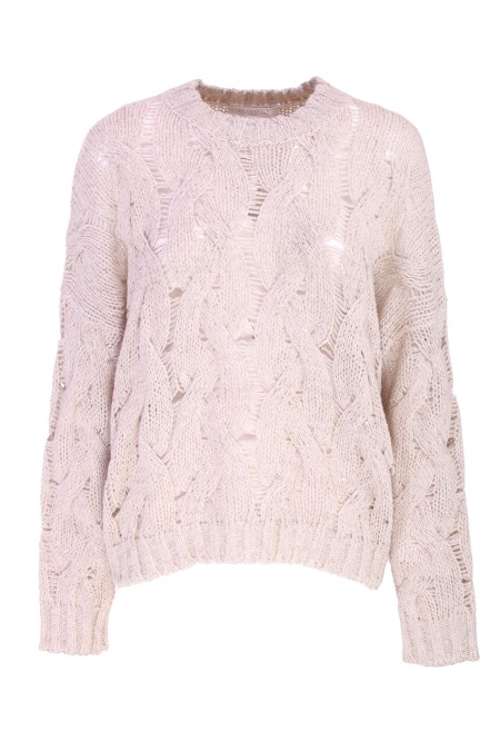 Shop ANTONELLI  Pull: Antonelli pullover "Cremona".
Girocollo.
Maniche lunghe.
Paillettes.
Vestibilità regolare.
Composizione: 29% Lana vergine 27% Poliestere 17% Poliammide 15% Viscosa 12% Alpaca.
Fabbricato in Italia.. CREMONA 41179K 40857-B2